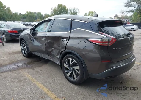 2017 Nissan Murano Platinum z USA, uszkodzony, nr VIN 5N1AZ2MG9HN116482